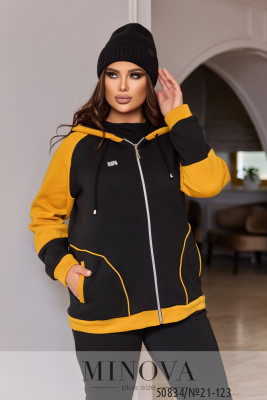 Спортивний костюм №21-123-гірчиця_minova_6