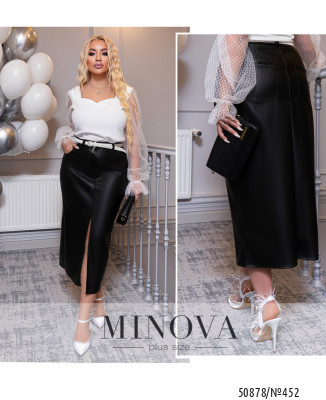 Спідниця №452-чорний_minova_7