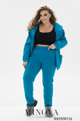 Спортивний костюм №256-бірюзовий-блакитний_minova_5
