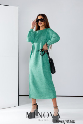 Платье №868-зеленый