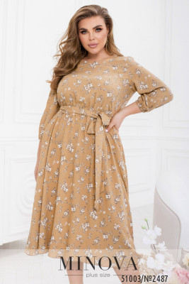 Сукня №2487-бежевий_minova_5