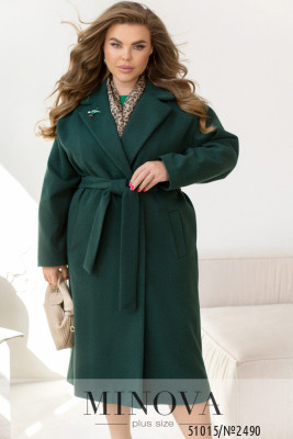 Пальто №2490-зелений_minova_5