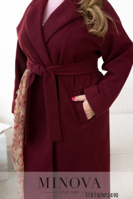 Пальто №2490-бордо_minova_6