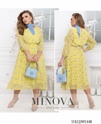 Сукня №2448-жовтий_minova_7