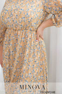 Сукня №2448-бежевий_minova_6