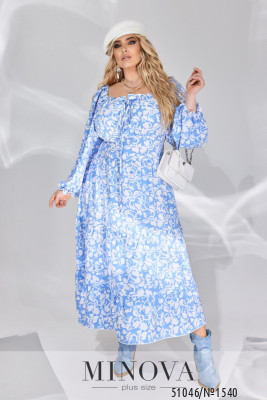 Сукня №1540-блакитний_minova_5