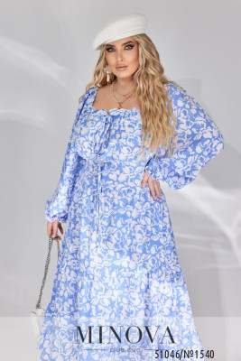 Сукня №1540-блакитний_minova_6