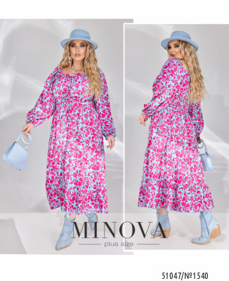 Сукня №1540-малиновий_minova_7