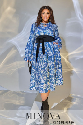 Сукня №1539-синій_minova_5