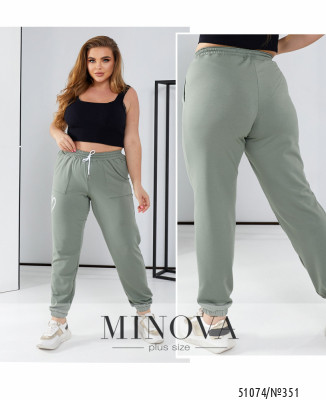 Штани №351-оливка_minova_7
