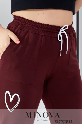 Штани №351-бордо_minova_6