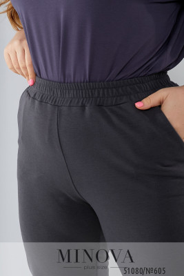 Штани №605-графіт_minova_6