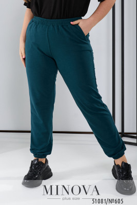 Штани №605-зелений_minova_5