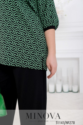 Костюм №270-чорно-зелений_minova_6