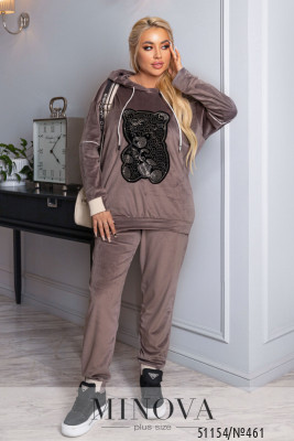 Спортивний костюм №461-мокко_minova_5