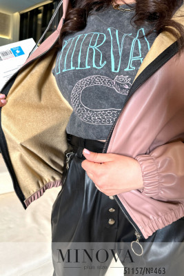 Куртка №463-пудра_minova_6