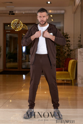 Спортивний костюм №531-шоколадний_minova_5