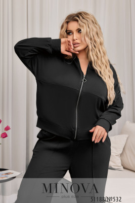 Спортивний костюм №532-чорний_minova_5