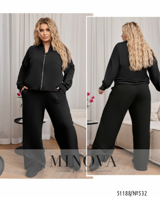 Спортивний костюм №532-чорний_minova_6