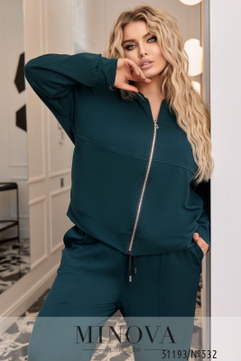 Спортивний костюм №532-зелений_minova_5