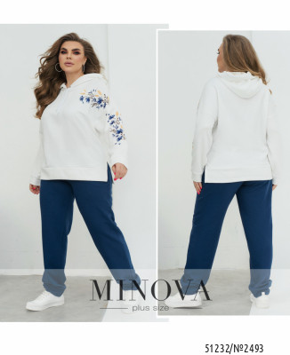 Спортивний костюм №2493-молочний-синій_minova_6