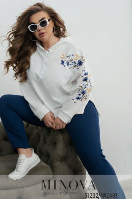 Спортивний костюм №2493-молочний-синій_minova_5