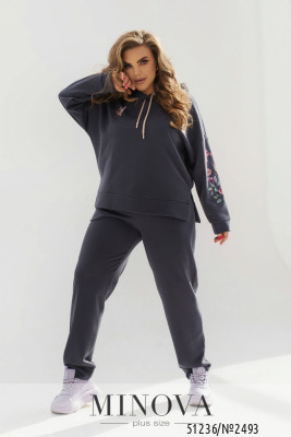 Спортивний костюм №2493-графіт_minova_5