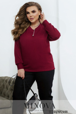 Светр №2499-бордо_minova_5