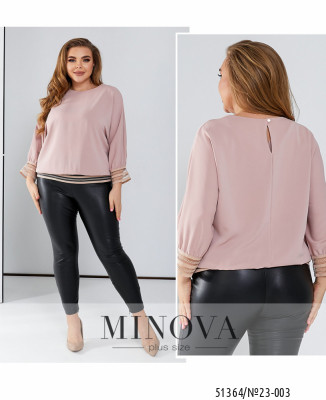 Блуза №23-003-пудра_minova_7