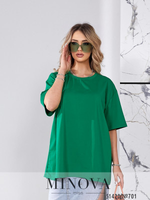Футболка №701-зелений_minova_5