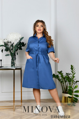 Сукня №8658-джинс_minova_6