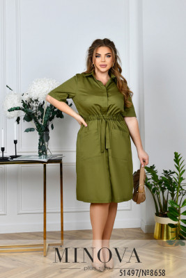 Сукня №8658-хакі_minova_6