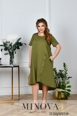 Сукня №8559-хакі_minova_5