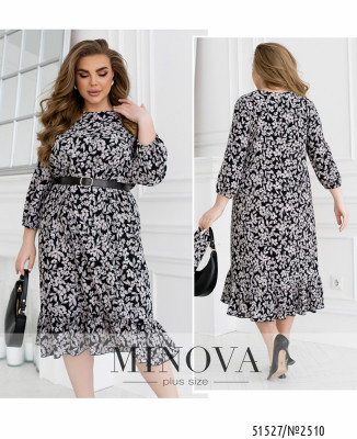 Сукня №2510-чорний - бежевий_minova_7