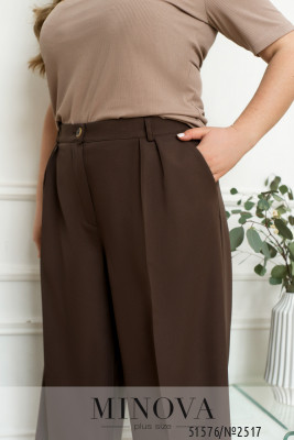 Брюки №2517-шоколадний_minova_6