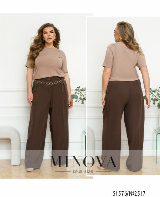 Брюки №2517-шоколадний_minova_7