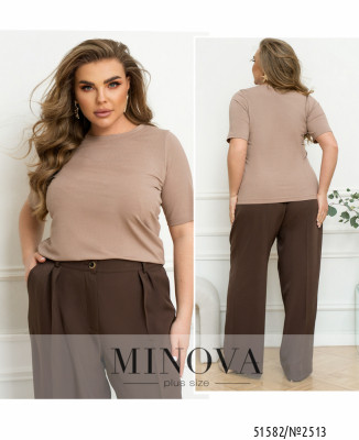 Футболка №2513-бежевий_minova_7