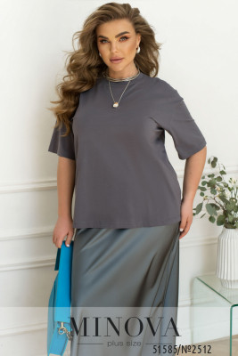 Футболка №2512-графіт_minova_5
