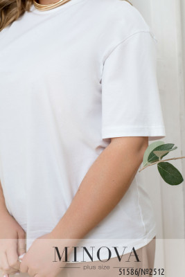 Футболка №2512-білий_minova_6