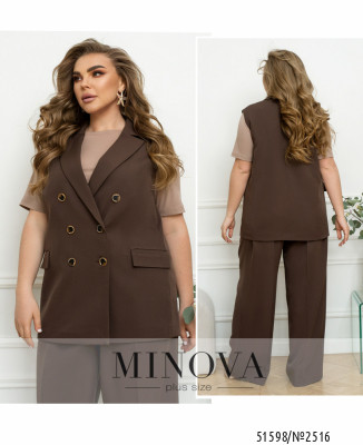 Жилет №2516-шоколадний_minova_7