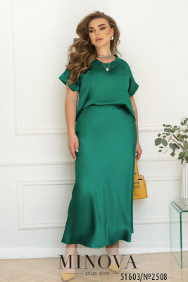 Спідниця №2508-зелений_minova_5