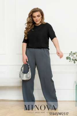Брюки №2517-графіт_minova_5