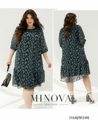 Сукня №2494-чорний-блакитний_minova_7