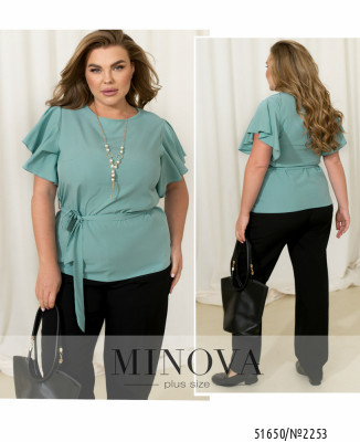 Блуза №2253-м'ята_minova_7