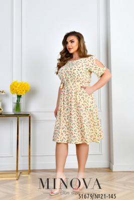Сукня №21-145-жовтий_minova_5