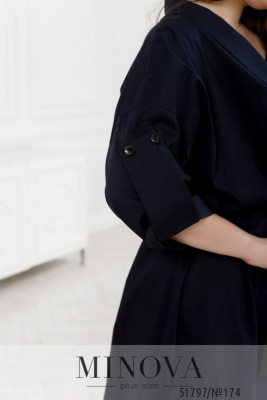 Сукня №174-темно-синій_minova_6
