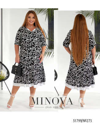 Сукня №275-чорно-білий_minova_7