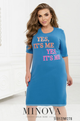 Домашня сукня №278-джинсовий_minova_5