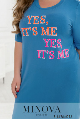 Домашня сукня №278-джинсовий_minova_6