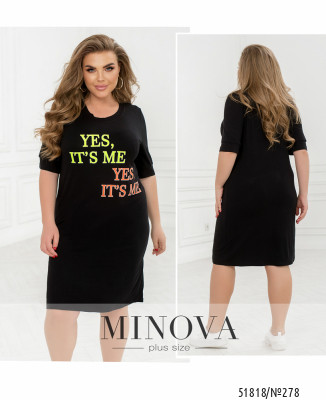 Домашня сукня №278-чорний_minova_7